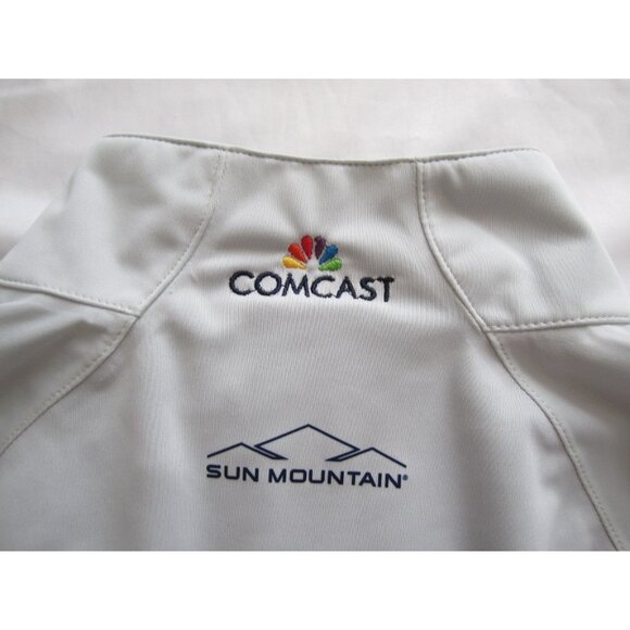 Women Sun Mountain Comcast NBC Employee Polyester Rain Jacket Sz S (WB409) - Picture 2 of 11